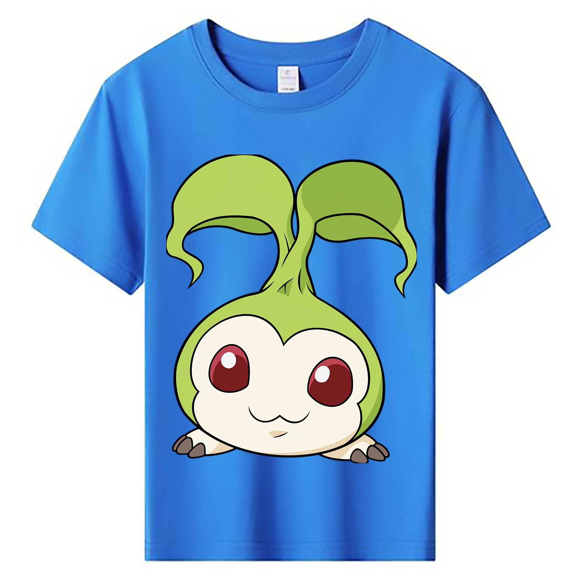 （画像用） Digimon デジタルモンスター/デジモン 綿100％キッズTシャツ（フロントプリント）